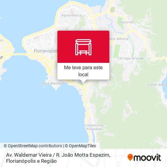 Av. Waldemar Vieira / R. João Motta Espezim mapa