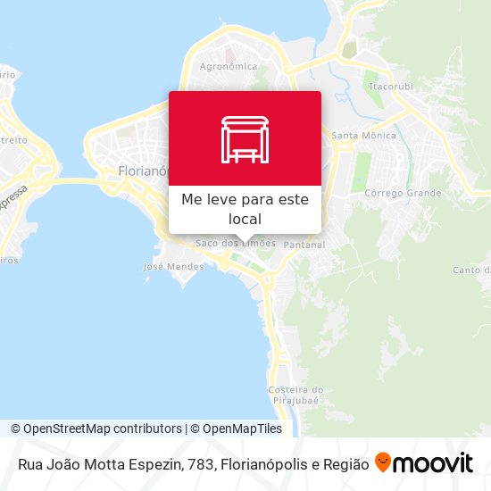 Rua João Motta Espezin, 783 mapa