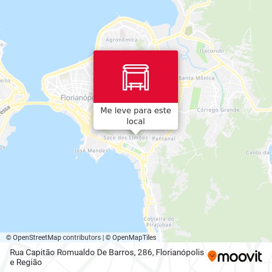 Rua Capitão Romualdo De Barros, 286 mapa