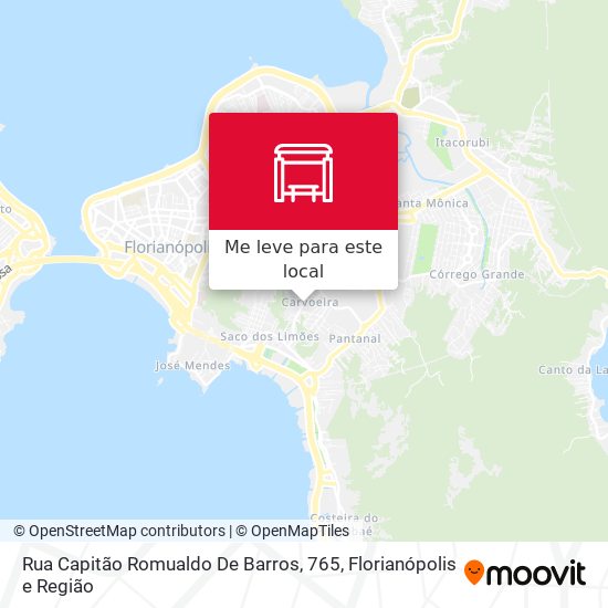 Rua Capitão Romualdo De Barros, 765 mapa