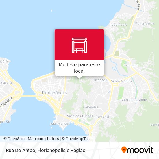 Rua Do Antão mapa