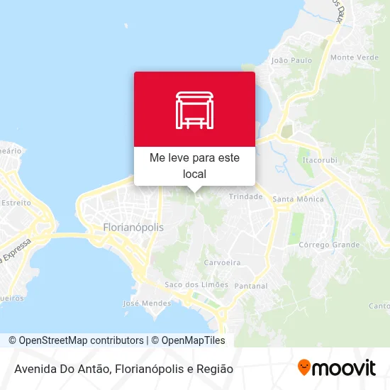 Avenida Do Antão mapa