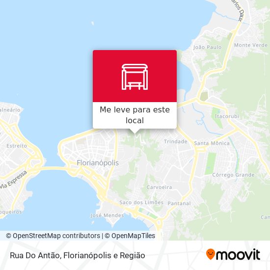 Rua Do Antão mapa