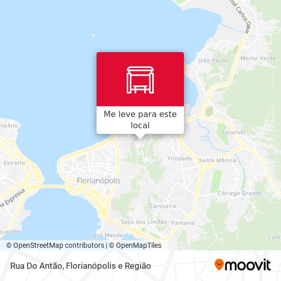 Rua Do Antão mapa