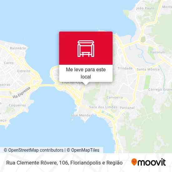 Rua Clemente Rôvere, 106 mapa