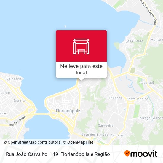 Rua João Carvalho, 149 mapa