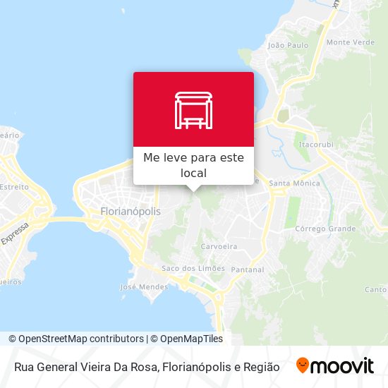 Rua General Vieira Da Rosa mapa