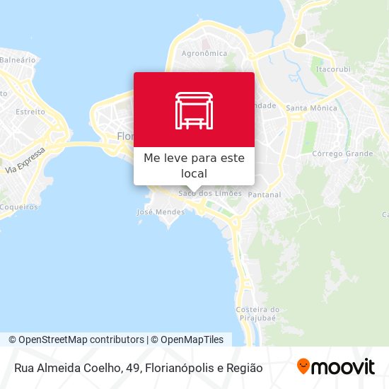 Rua Almeida Coelho, 49 mapa