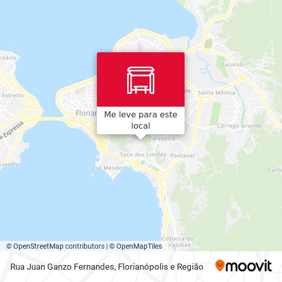 Rua Juan Ganzo Fernandes mapa