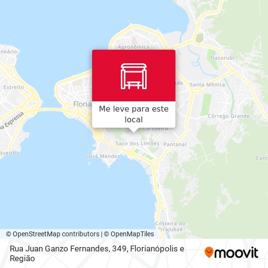 Rua Juan Ganzo Fernandes, 349 mapa
