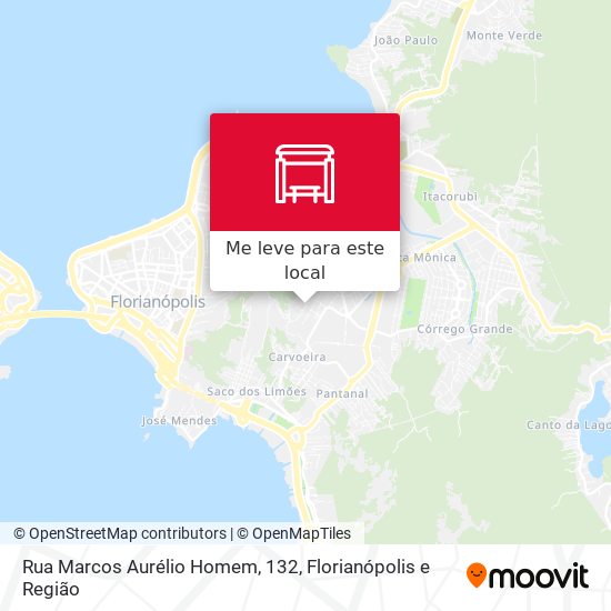 Rua Marcos Aurélio Homem, 132 mapa