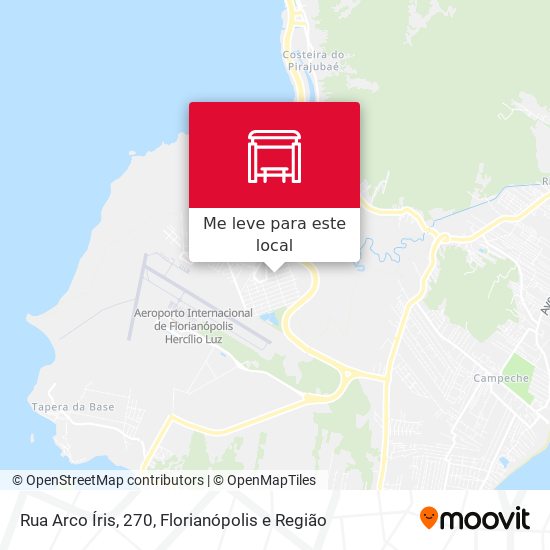 Rua Arco Íris, 270 mapa