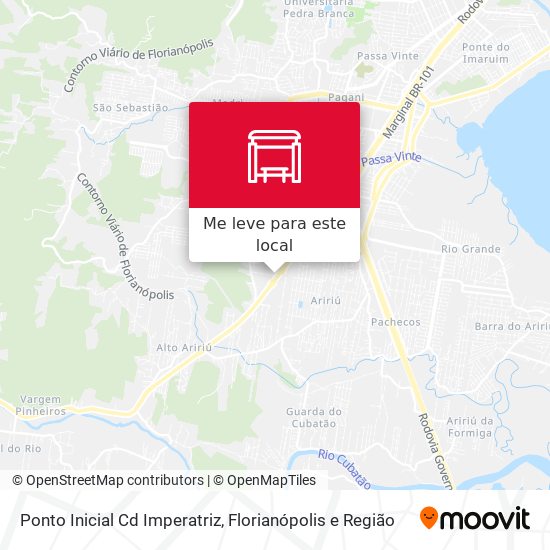 Ponto Inicial Cd Imperatriz mapa