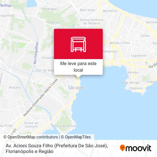 Av. Acioni Souza Filho  (Prefeitura De São José) mapa