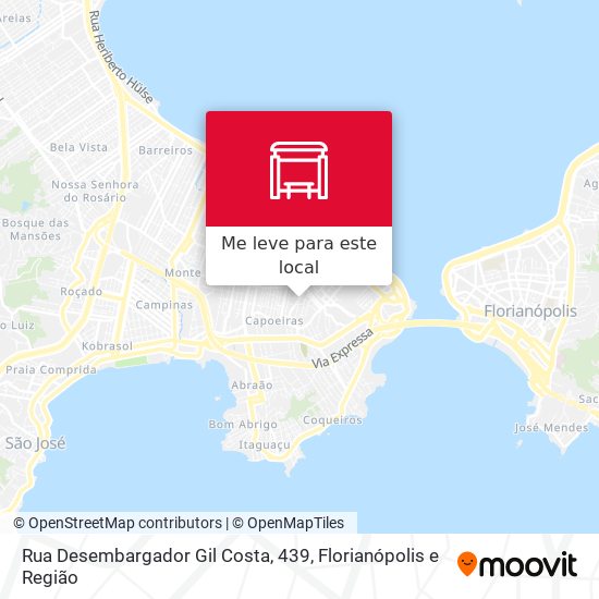 Rua Desembargador Gil Costa, 439 mapa