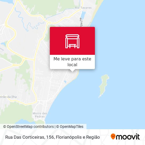 Rua Das Corticeiras, 156 mapa