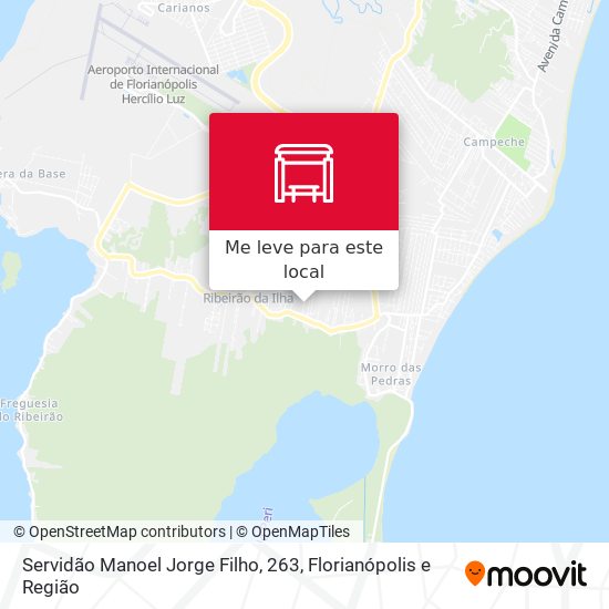 Servidão Manoel Jorge Filho, 263 mapa