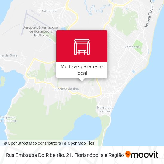 Rua Embauba Do Ribeirão, 21 mapa