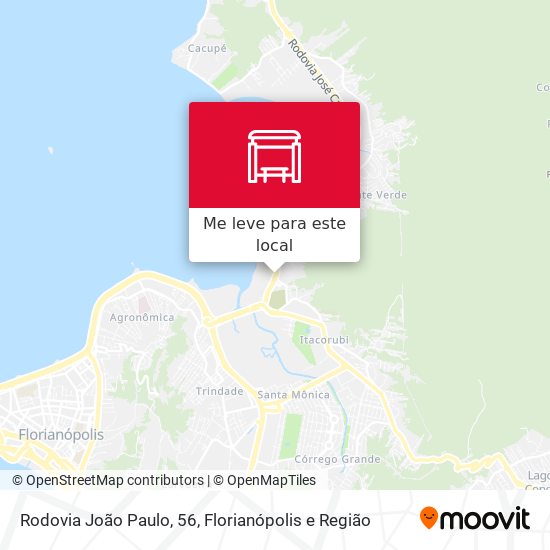 Rodovia João Paulo, 56 mapa
