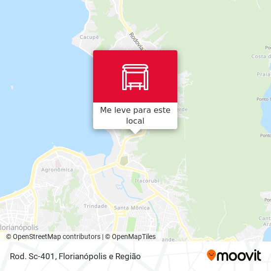 Rod. Sc-401 mapa