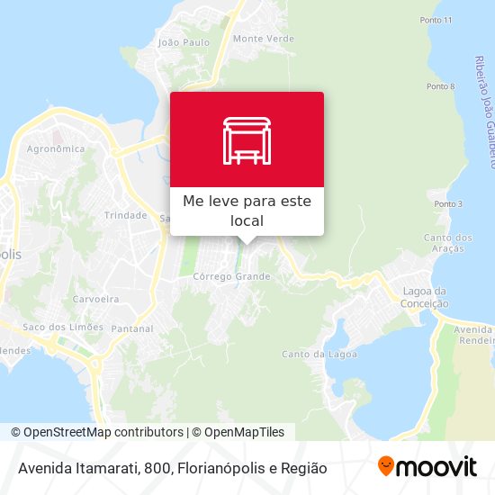 Avenida Itamarati, 800 mapa