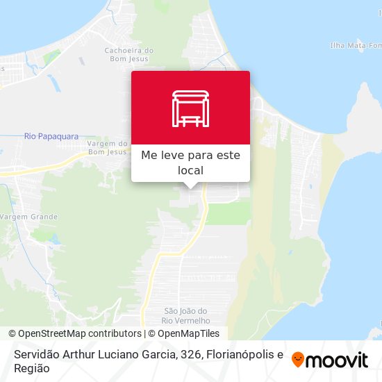 Servidão Arthur Luciano Garcia, 326 mapa