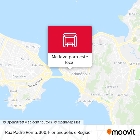Rua Padre Roma, 300 mapa