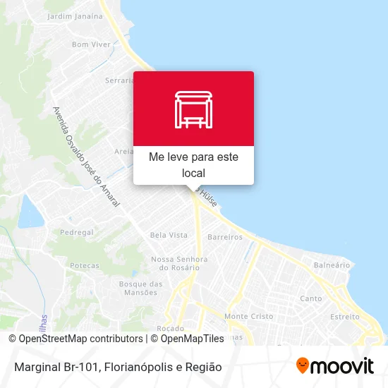 Marginal Br-101 mapa