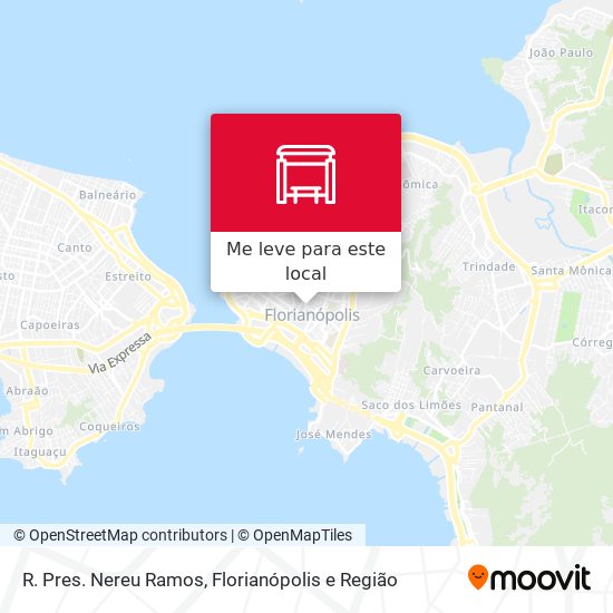 R. Pres. Nereu Ramos mapa
