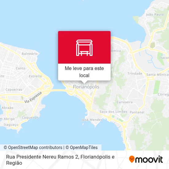 Rua Presidente Nereu Ramos 2 mapa
