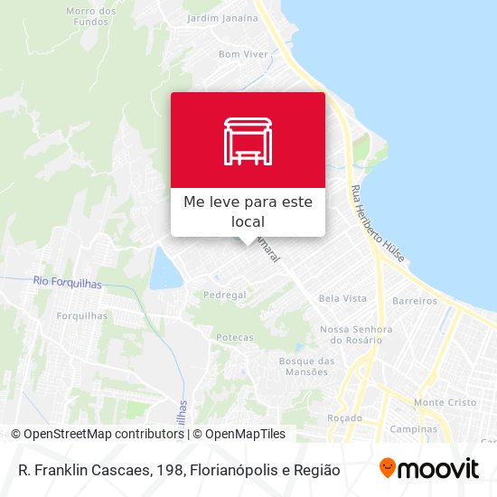 R. Franklin Cascaes, 198 mapa