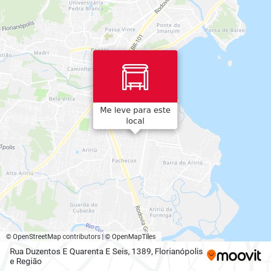 Rua Duzentos E Quarenta E Seis, 1389 mapa
