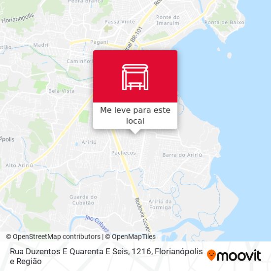 Rua Duzentos E Quarenta E Seis, 1216 mapa