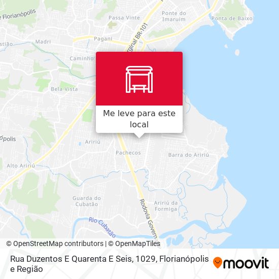 Rua Duzentos E Quarenta E Seis, 1029 mapa