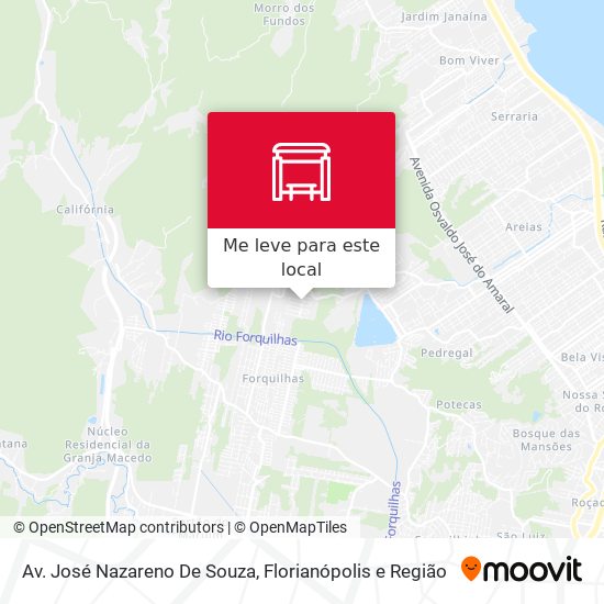 Av. José Nazareno De Souza mapa