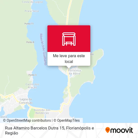 Rua Altamiro Barcelos Dutra 15 mapa