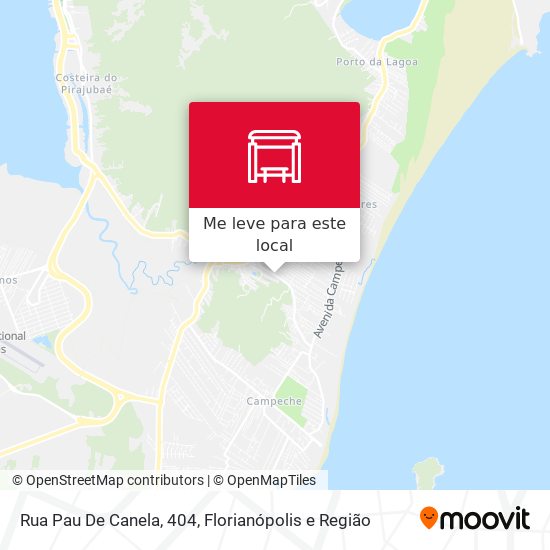 Rua Pau De Canela, 404 mapa