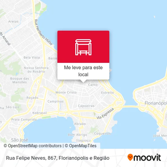 Rua Felipe Neves, 867 mapa