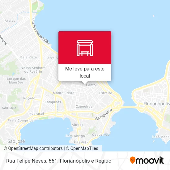 Rua Felipe Neves, 661 mapa