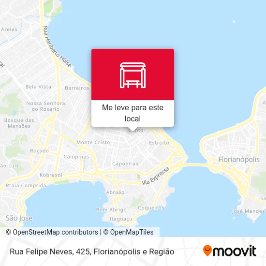 Rua Felipe Neves, 425 mapa