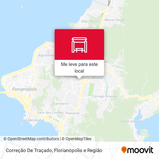 Correção De Traçado mapa