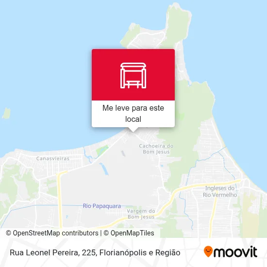 Rua Leonel Pereira, 225 mapa