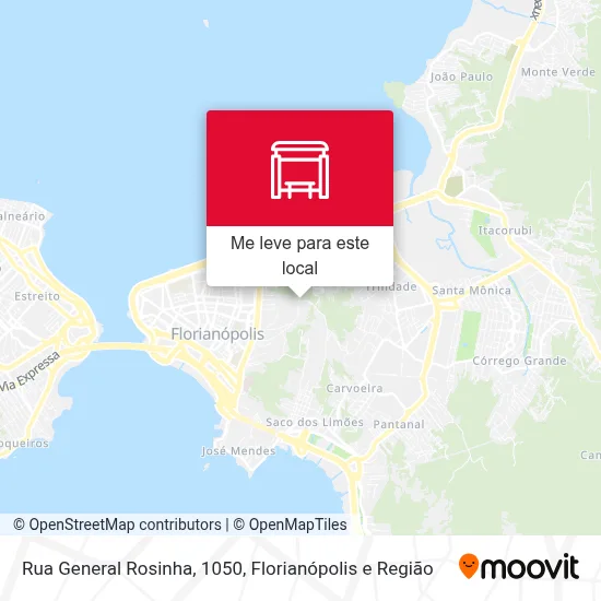 Rua General Rosinha, 1050 mapa