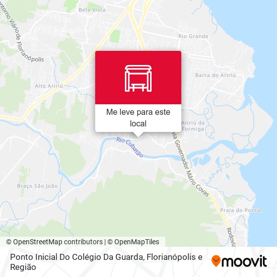 Ponto Inicial Do Colégio Da Guarda mapa