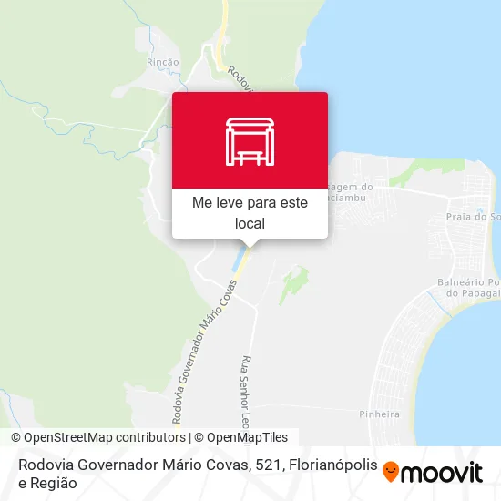 Rodovia Governador Mário Covas, 521 mapa