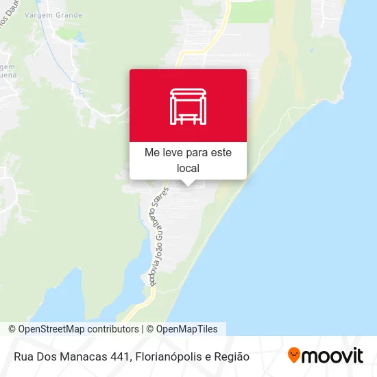 Rua Dos Manacas 441 mapa