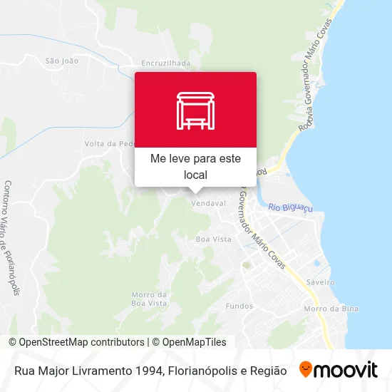 Rua Major Livramento 1994 mapa