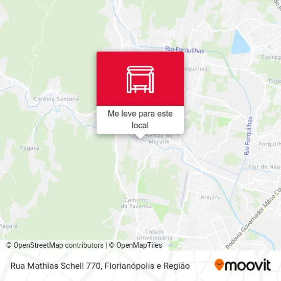 Rua Mathias Schell 770 mapa