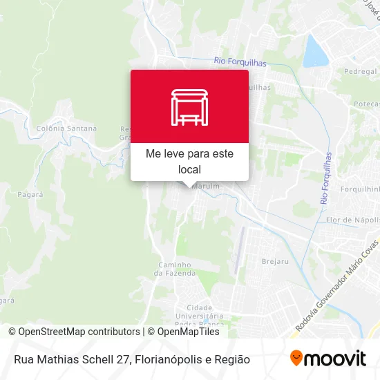 Rua Mathias Schell 27 mapa