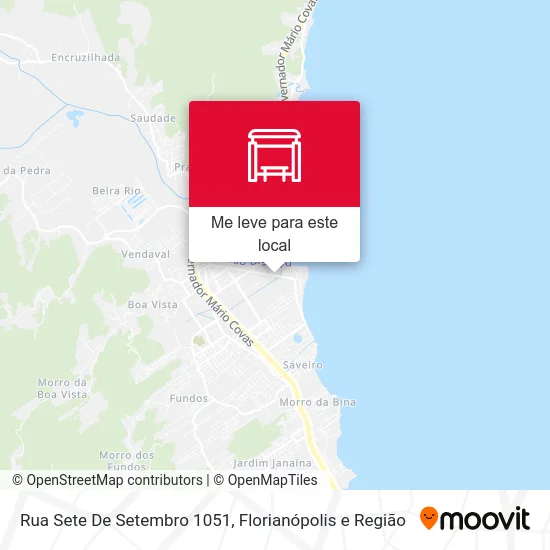 Rua Sete De Setembro 1051 mapa